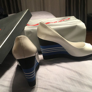 PRADA wedges size 38 like NEW